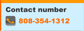 Contact number 808-354-1312